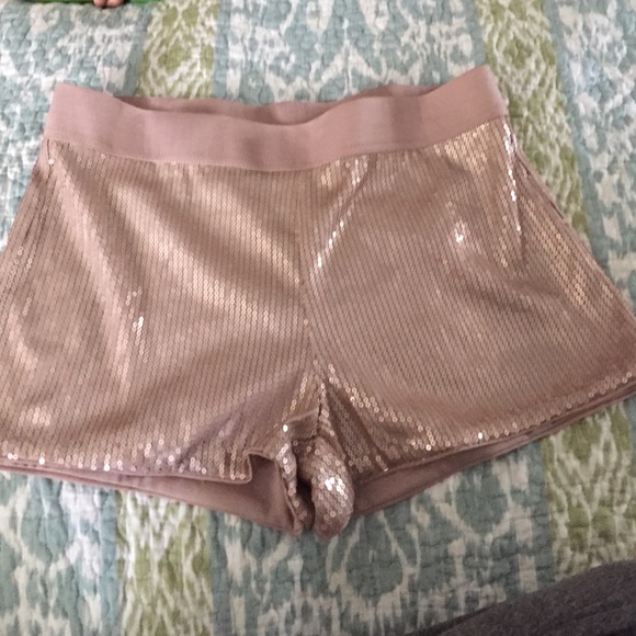 Sequinced Shorts