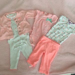 Baby girl 6 piece bundle!