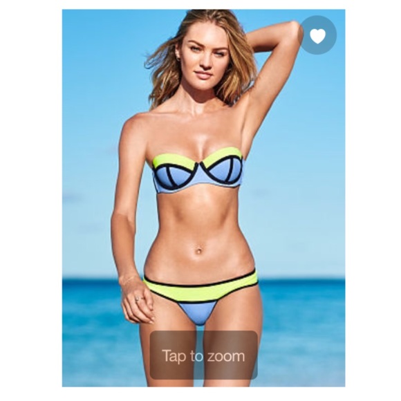 Victorias secret swim bandeau top