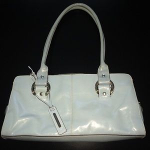 Matte Blue Small Handbag