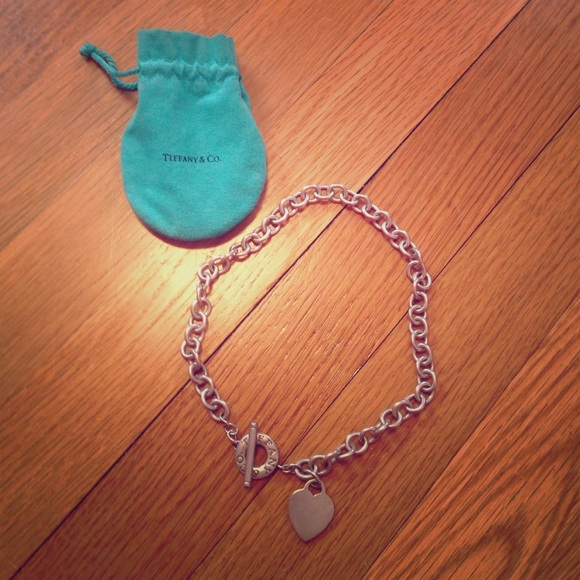 Tiffany Chain Heart Necklace