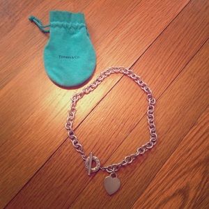 Tiffany Chain Heart Necklace