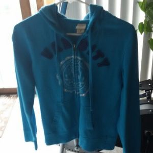 Blue sweatshirt