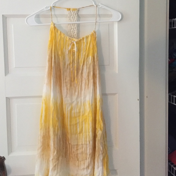 LF crochet back summer dress