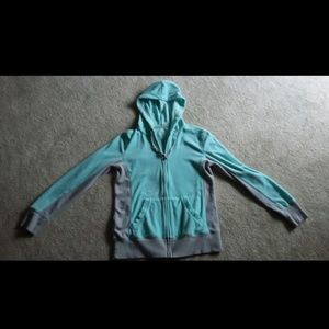 Soft blue sweatshirt