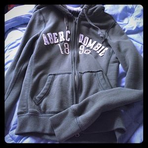 Abercrombie zip up hoodie
