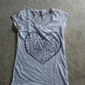 See through white shirt