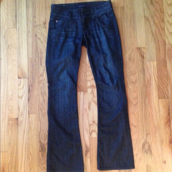 Hudson Dark Denim Bootcut Jeans - Picture 1 of 4