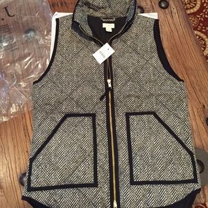 J. Crew Factory Herringbone Vest