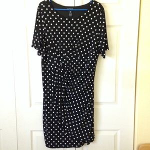 Black Polka Dot Enfocus Dress