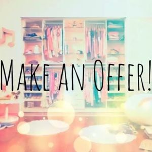 ✨Love the item not the price? Make an offer!✨