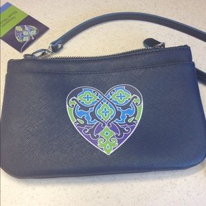 Brighton small wallet w removable strap