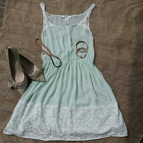 Sheer & Beautiful with Lace Dress