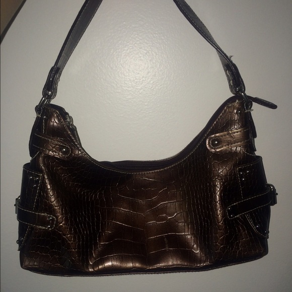 Metallic Bronze Purse