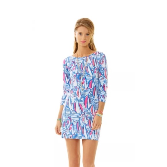 🌴Lilly Pulitzer Red Right Return Marlowe Dress
