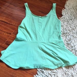 Turquoise Express Tank Top