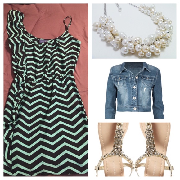 🌸🌸 chevron dress