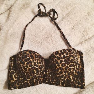 ASOS LEOPARD BIKINI TOP ☀️🌊🐆