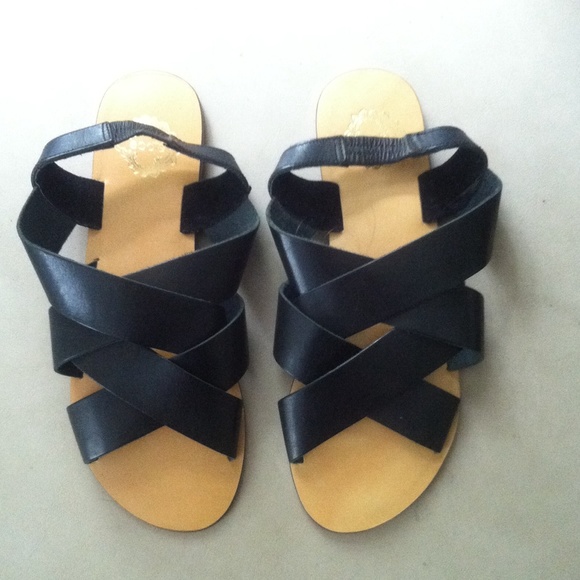 **SOLD** Ecote Black Summer Sandals