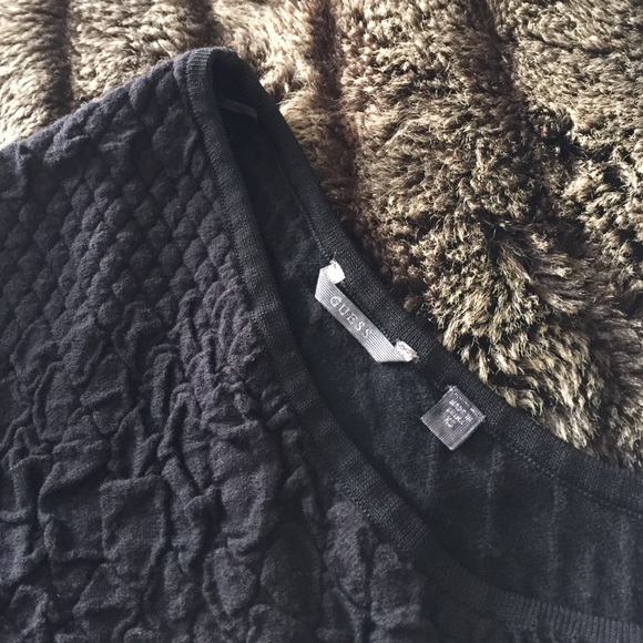 NWOT Guess One-Shoulder Snakeskin-Texture Mini LBD - Picture 4 of 4