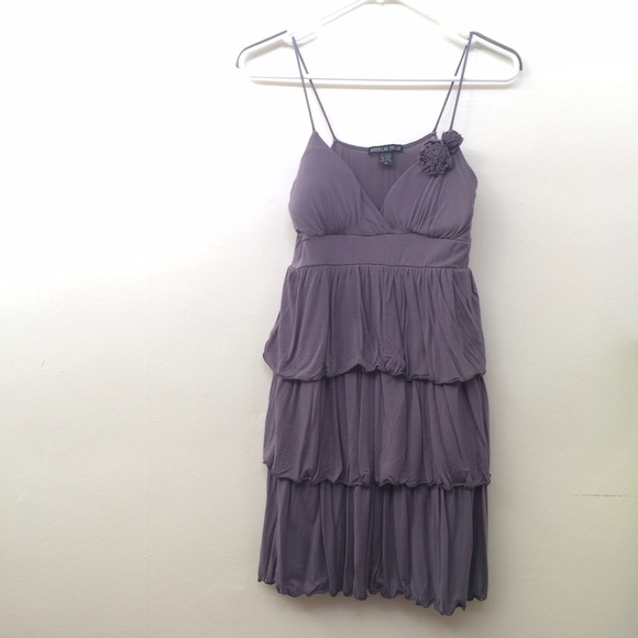 💕2x HP! Gray flower dress