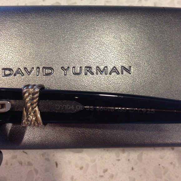 ❌FINAL SALE❌AUTH DAVID YURMAN blue/sterling Shades main image 4