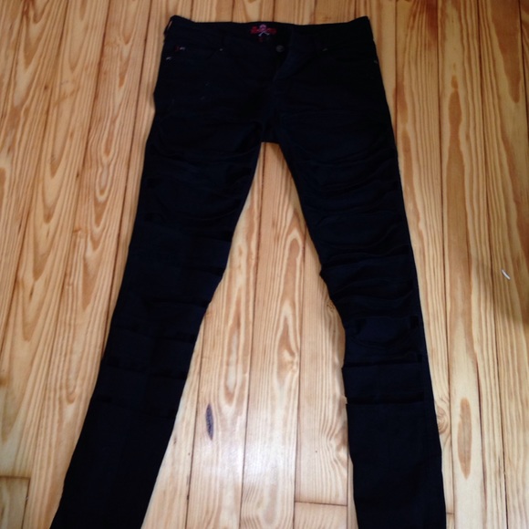 Royal Bones Slit Jeans