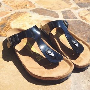 ☺️ NW Black Birkenstocks Birko - Flor