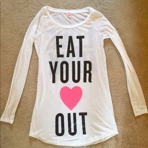 Long sleeve night shirt