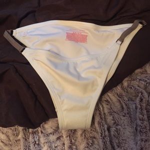 White victorias secret bikini bottoms