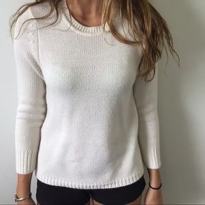 White sweater