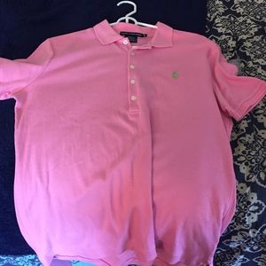 Pink Ralph Lauren Sport Polo