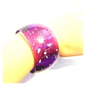 Purple sparkle bracelet