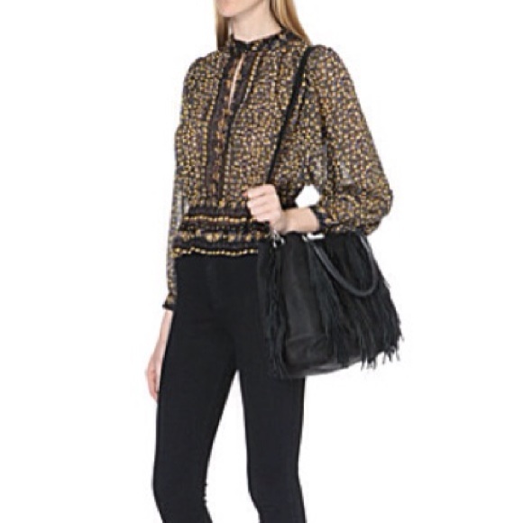 Free People If I Had You Floral Blouse - XS - NWT - Picture 3 of 4