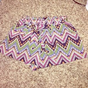 Cute patterned shorts