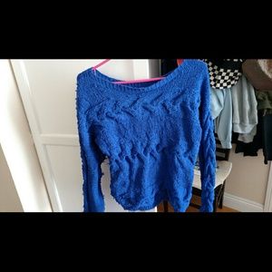 Blue sweater