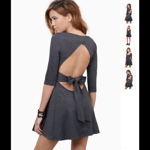 TOBI  bow back skater dress. Never worn. Tags on.