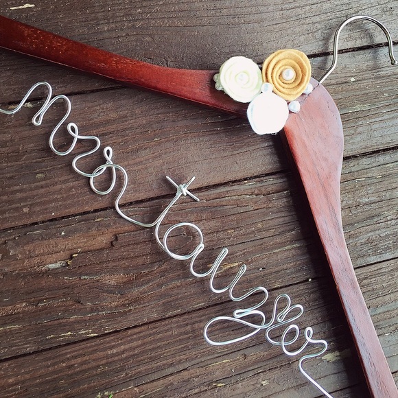 Personalized Bridal Hanger