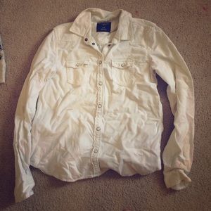 American eagle corduroy button Down