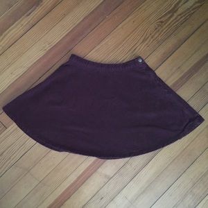 truffle American apparel corduroy circle skirt
