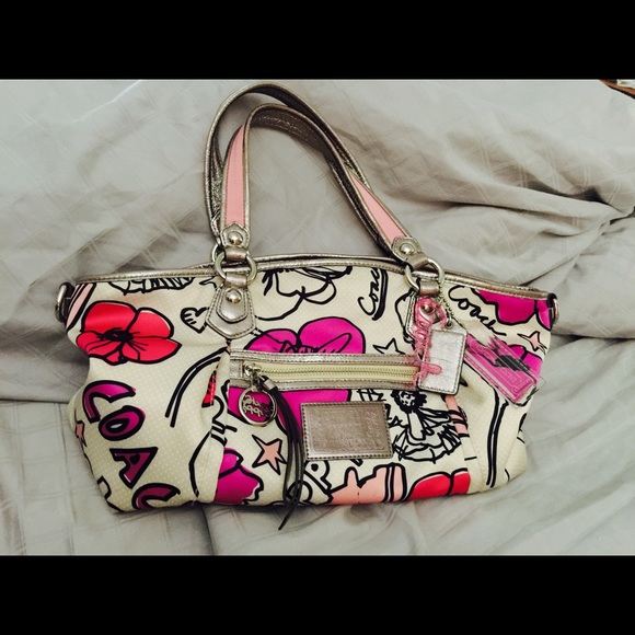 Authentic Coach poppy purse