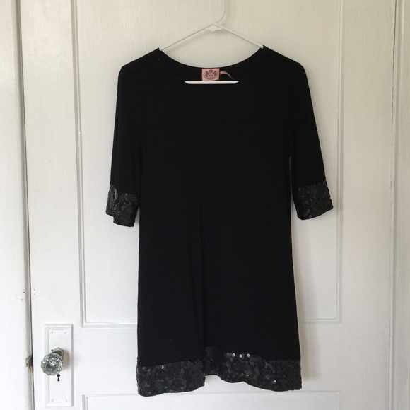 Juicy Couture sequin trim party dress size S