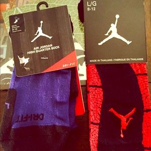Jordan Men's Athletic socks *RED ONLY*