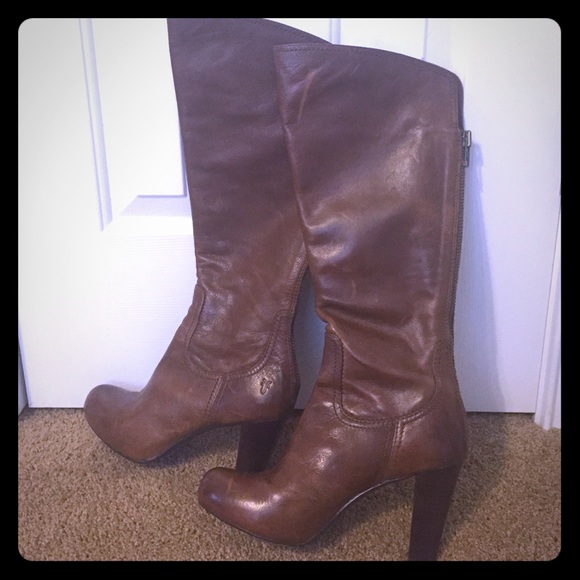 FRYE 🔺SALE🔻Marrisa back zip brown