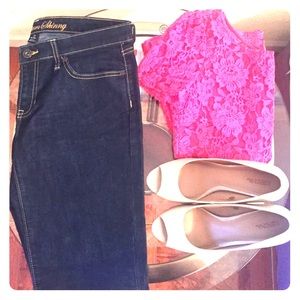 Gap premium skinny jeans