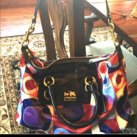 Authentic coach purse