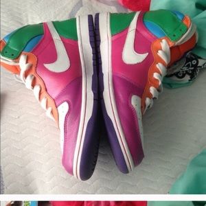 Colorful nikes