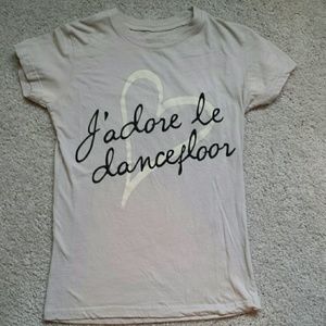 J'adore le dance floor top