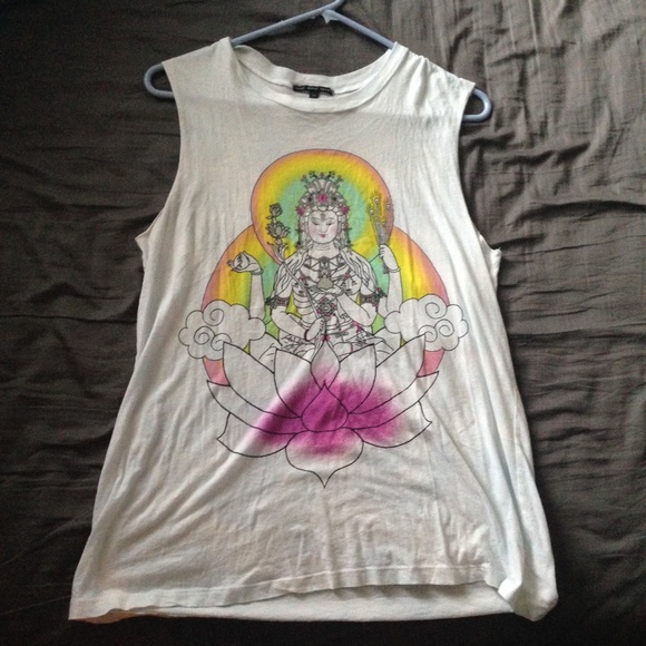 truly madly deeply Hindu goddess muscle tee