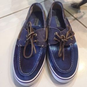 Tye dye Sperry top-siders